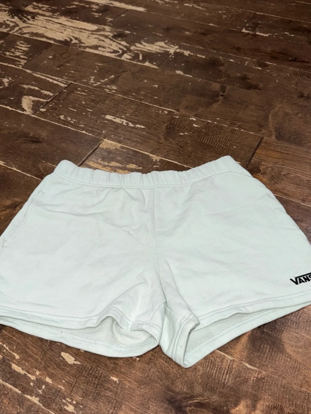 Vans Women’s Light Mint Athletic Cotton Shorts